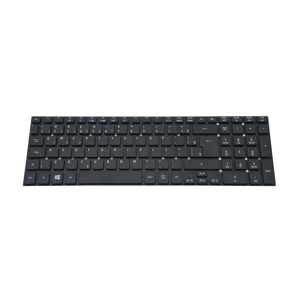 Imagem de Teclado para Notebook bringIT compatível com Acer Aspire E1-572-6_BR800  Preto ABNT2