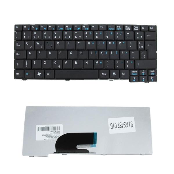 Imagem de Teclado para Notebook bringIT compatível com Acer Aspire One A150-1483 ABNT2 - UK Style