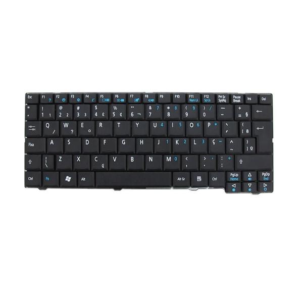 Imagem de Teclado para Notebook bringIT compatível com Acer Aspire One A150-1483 ABNT2 - UK Style