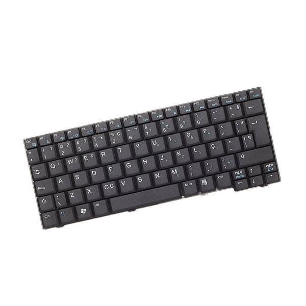 Imagem de Teclado para Notebook bringIT compatível com Acer Aspire One A150-BGP  Preto ABNT2