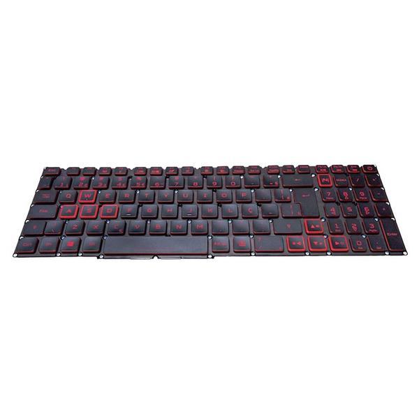 Imagem de Teclado para Notebook bringIT compatível com Acer Nitro 16 AN16-41 ABNT2