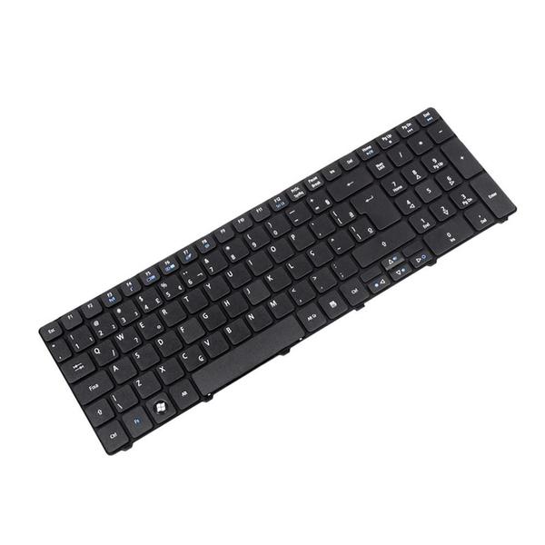 Imagem de Teclado para Notebook bringIT compatível com Acer Part Number PK130C92A25  Preto ABNT2