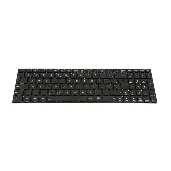 Imagem de Teclado para Notebook bringIT compatível com Asus F550C F552LD X551MA  Preto ABNT2