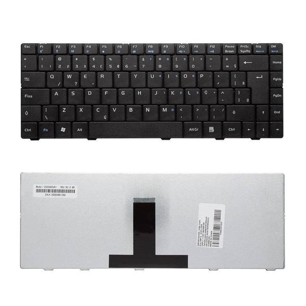 Imagem de Teclado para Notebook bringIT compatível com Asus F80L ABNT2 