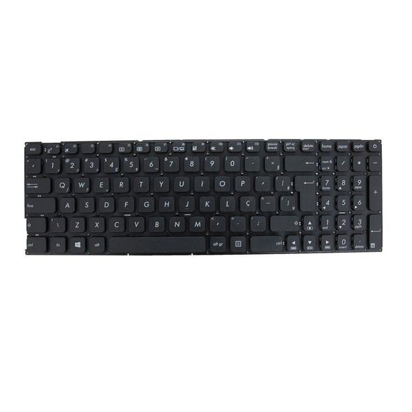 Imagem de Teclado para Notebook bringIT compatível com Asus Part Number X541U ABNT2 - '' na tecla W