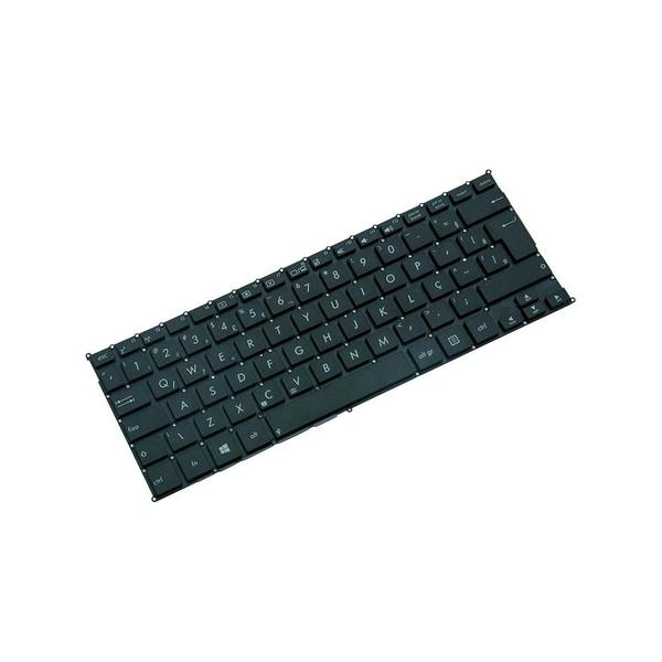 Imagem de Teclado para Notebook bringIT compatível com Asus VivoBook X202  Preto ABNT2