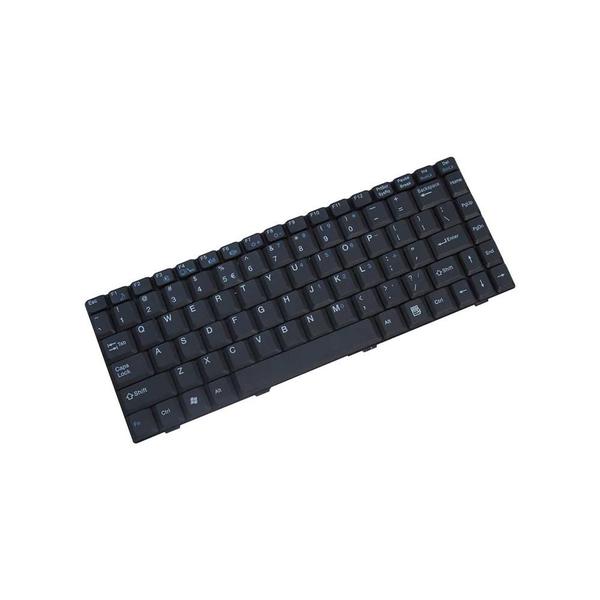 Imagem de Teclado para Notebook bringIT compatível com CCE BLK 0207N  Preto Inglês