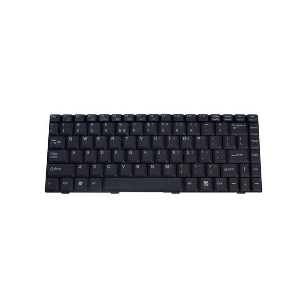 Imagem de Teclado para Notebook bringIT compatível com CCE NCV D5H  Preto Inglês