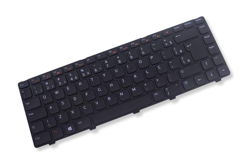 Imagem de Teclado para Notebook bringIT compatível com Dell Inspiron 14R-5420  ABNT2