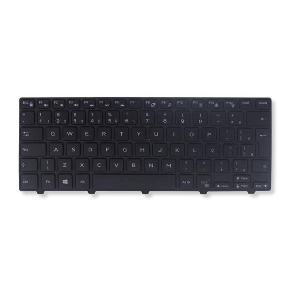 Imagem de Teclado para Notebook bringIT compatível com Dell Latitude 3450 3460 3470  ABNT2