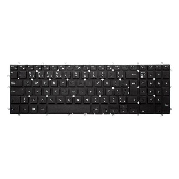 Imagem de Teclado para Notebook bringIT compatível com Dell  P75F001 ABNT2