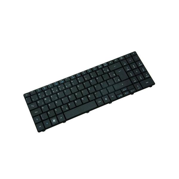 Imagem de Teclado para Notebook bringIT compatível com eMachines E625  Preto ABNT2