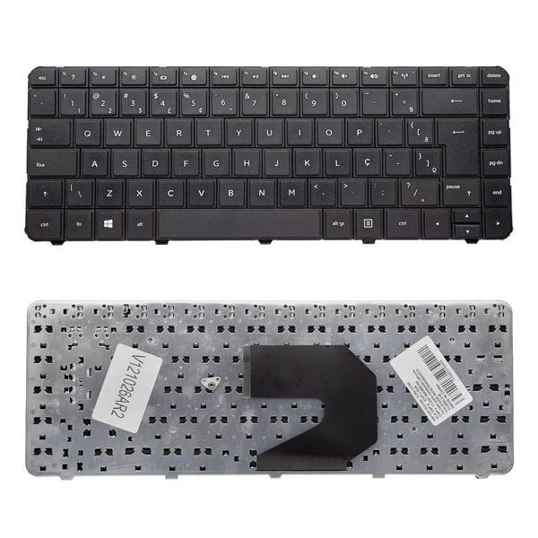 Imagem de Teclado para Notebook bringIT compatível com HP 1000-1440BR  Preto ABNT2