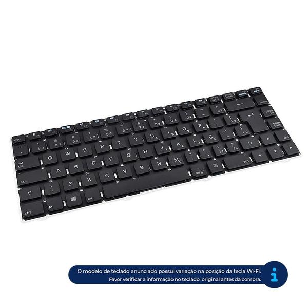 Imagem de Teclado para Notebook bringIT compatível com HP Compaq CQ23 ABNT2