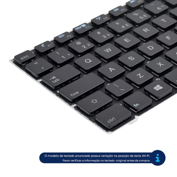 Imagem de Teclado para Notebook bringIT compatível com HP Compaq Presario CQ23 ABNT2