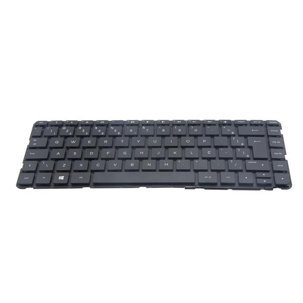 Imagem de Teclado para Notebook bringIT compatível com HP Part Number PK1314C2A28  Preto ABNT2