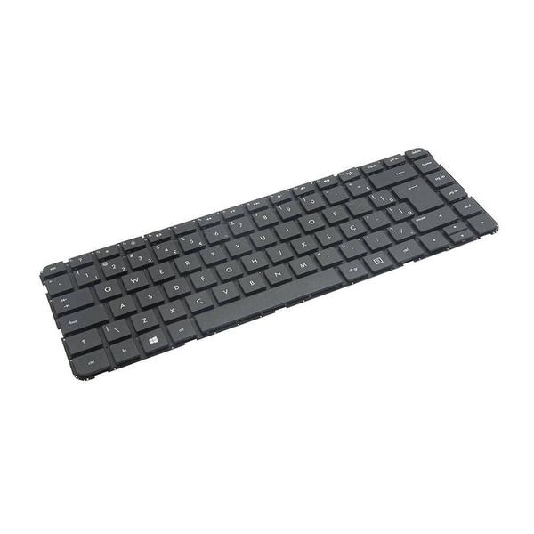 Imagem de Teclado para Notebook bringIT compatível com HP Part Number SG-57900-40A  Preto ABNT2