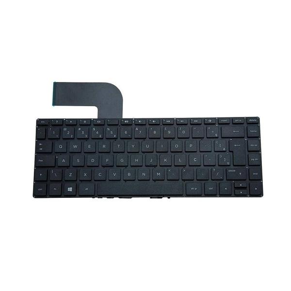 Imagem de Teclado para Notebook bringIT compatível com HP Pavilion 14-V065BR  Preto ABNT2