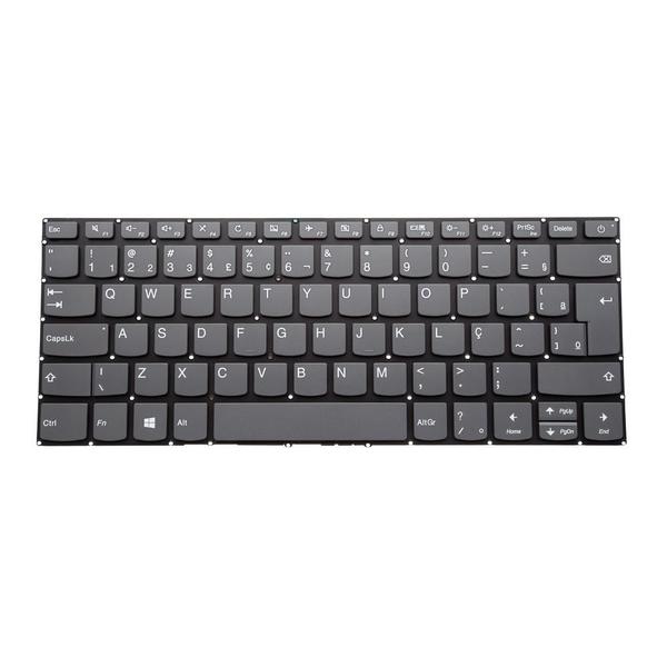 Imagem de Teclado para Notebook bringIT compatível com Lenovo Ideapad 320-14AST  Preto ABNT2