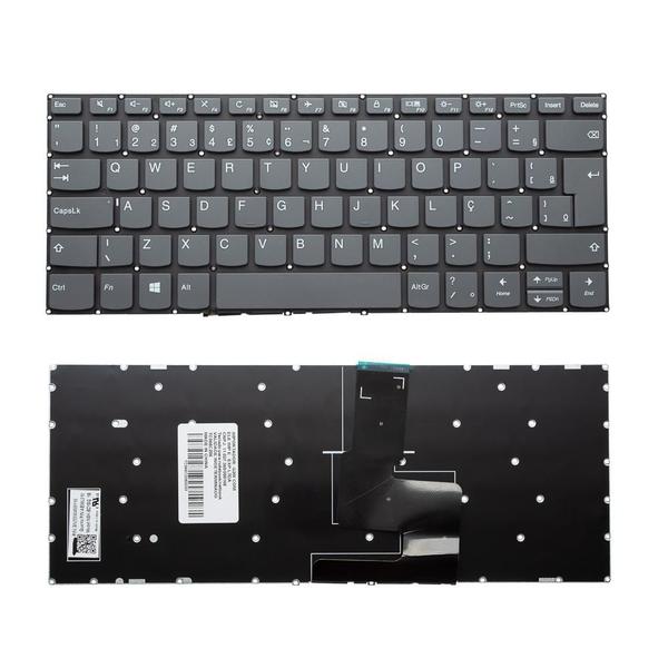 Imagem de Teclado para Notebook bringIT compatível com Lenovo Ideapad 330E-14AST ABNT2