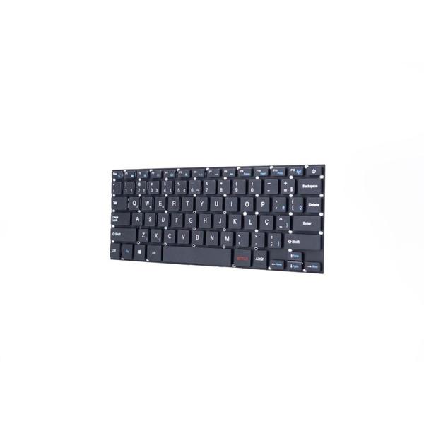 Imagem de Teclado para Notebook bringIT compatível com Multilaser PC131 ABNT2