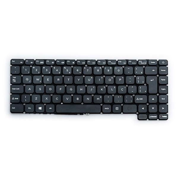 Imagem de Teclado para Notebook bringIT compatível com Positivo Motion Q464C-0 ABNT2