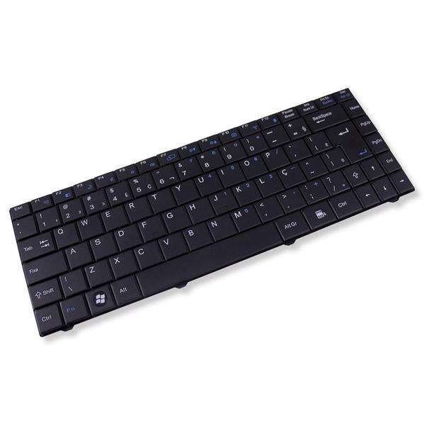 Imagem de Teclado para Notebook bringIT compatível com Positivo Part Number MP-09P88PA-36025 ABNT2