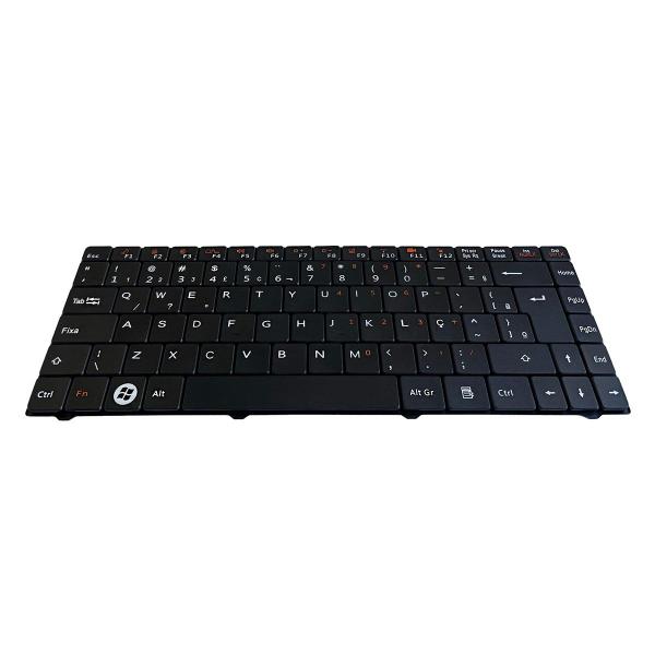 Imagem de Teclado para Notebook bringIT compatível com Positivo PN MP-07G38PA-3608  Preto ABNT2