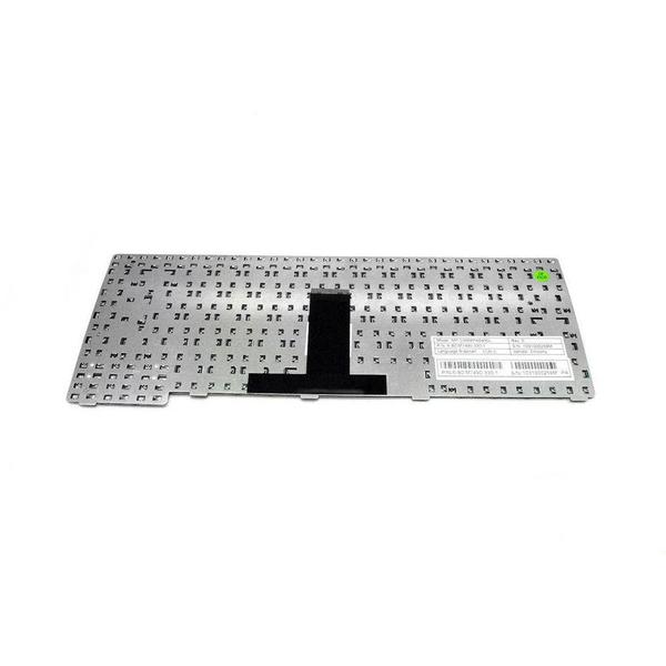 Imagem de Teclado para Notebook bringIT compatível com Positivo Premium D237S  Branco ABNT2