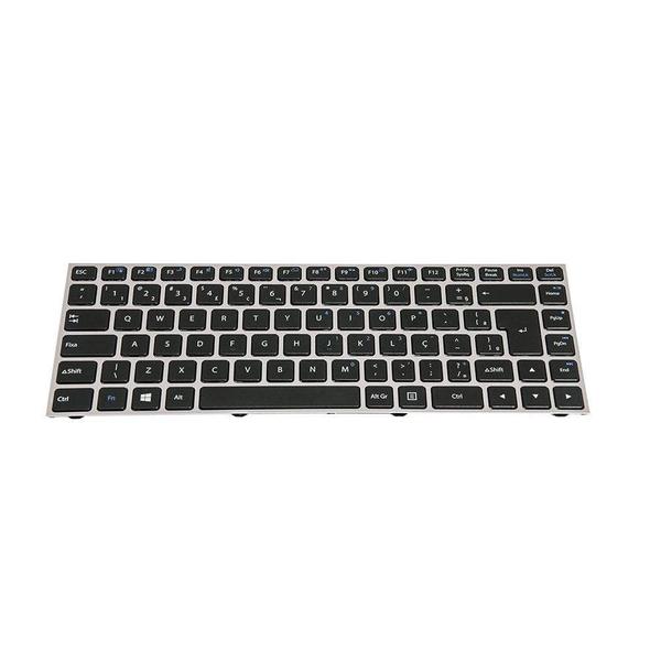 Imagem de Teclado para Notebook bringIT compatível com Positivo Premium XS3210  ABNT2