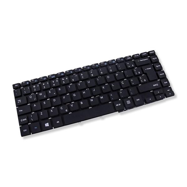 Imagem de Teclado para Notebook bringIT compatível com Samsung Essentials E21 370E4K-KWA  Preto Com Ç