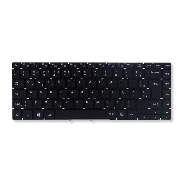 Imagem de Teclado para Notebook bringIT compatível com Samsung  Np370e4k  ABNT2