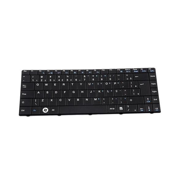 Imagem de Teclado para Notebook bringIT compatível com Semp TCL AS1301 Semp TCL AS1301  Preto ABNT2