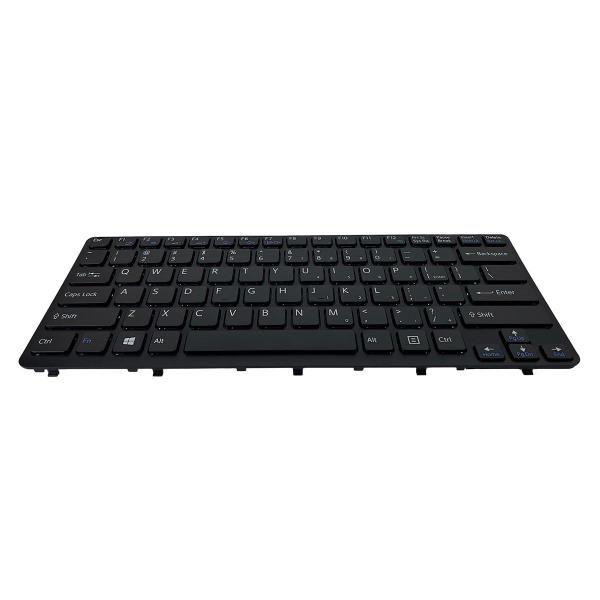 Imagem de Teclado para Notebook bringIT compatível com Sony Vaio SVE14114FXW Inglês Internacional - US