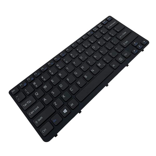 Imagem de Teclado para Notebook bringIT compatível com Sony Vaio SVE14123CBP Inglês Internacional - US