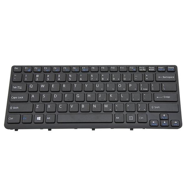 Imagem de Teclado para Notebook bringIT compatível com Sony Vaio SVE14123CBW Inglês Internacional - US