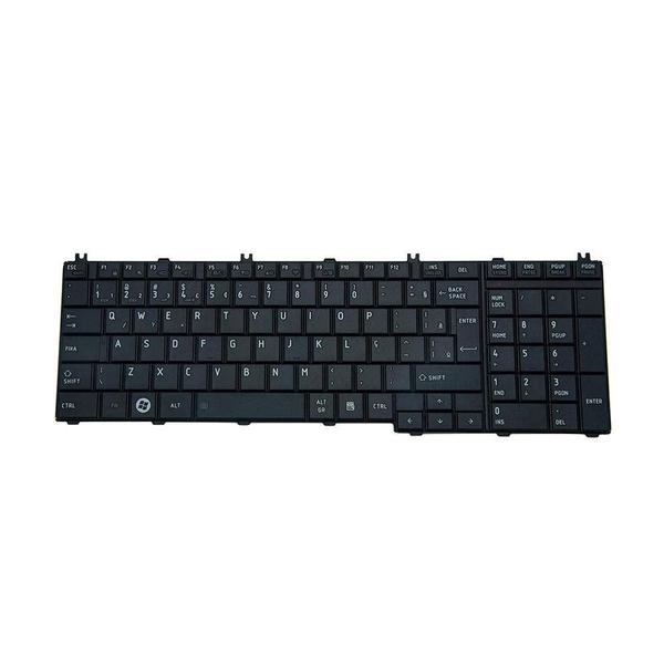 Imagem de Teclado para Notebook bringIT compatível com Toshiba Satellite L655-S5069 ABNT2