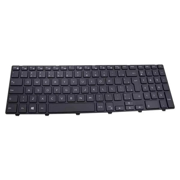 Imagem de Teclado Para Notebook Dell Compatível P/N Pk1313G2A32.modelo V147225Ar1, Cor Preto Abnt2 BR