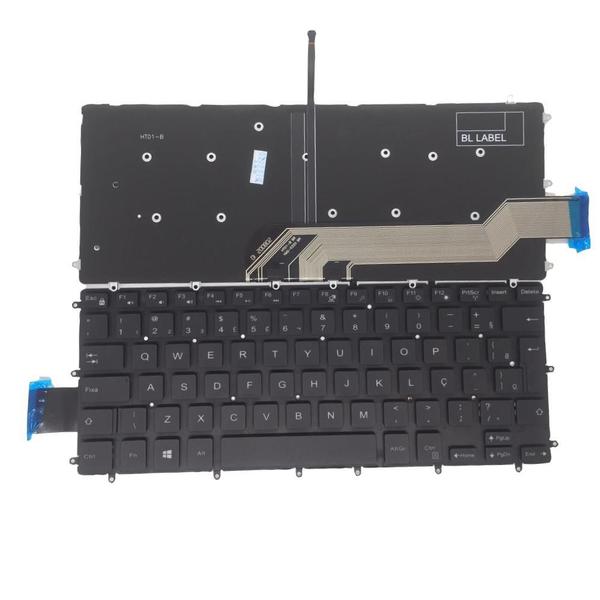 Imagem de Teclado Para Notebook Dell Latitude - Br Iluminado