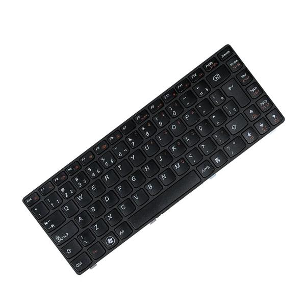 Imagem de Teclado Para Notebook Lenovo G475  Preto Abnt2