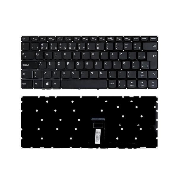 Imagem de Teclado Para Notebook Lenovo Ideapad 310-14ikb  Preto Abnt2