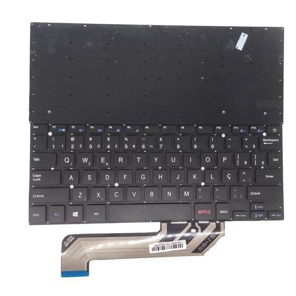 Imagem de Teclado Para Notebook Multilaser Legacy Book Pc260 - Br