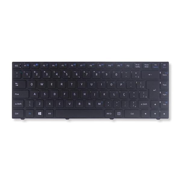 Imagem de Teclado para Notebook Positivo Master  N110i N170i N190i Preto Br ABNT2