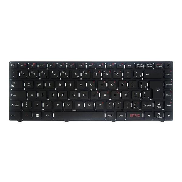 Imagem de Teclado para Notebook Positivo Motion C4500A ABNT2