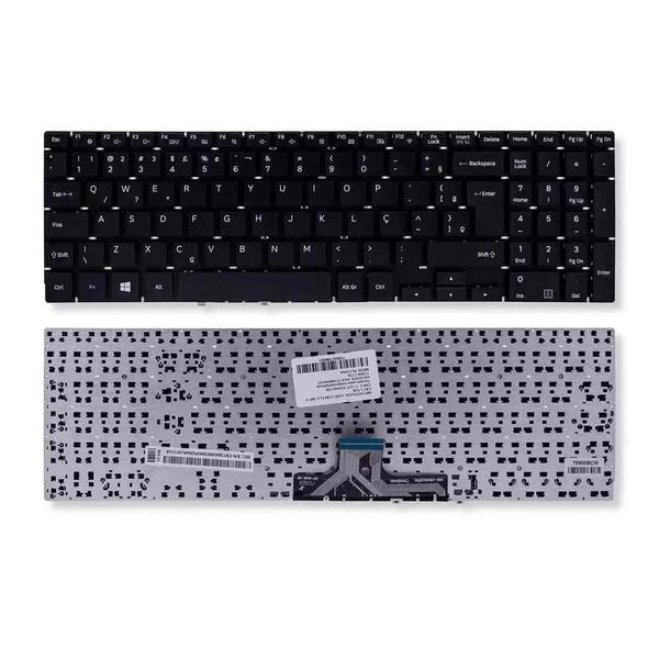 Imagem de Teclado Para Notebook Samsung Expert X30 Np350xaa-kd1br Np350xaa-kd2br, ABNT2 BR Cor Preto