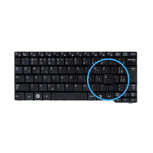 Imagem de Teclado Para Notebook Samsung Np-n150-ja01uk