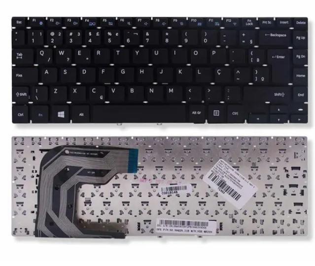 Imagem de Teclado para Notebook Samsung NP370E4K-KWBBR  Preto ABNT2