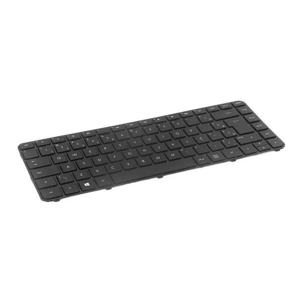 Imagem de Teclado Para Ultrabook, Notebook HP Pavilion 14-b065br (c1c40la) 14-b080br MP-12G53US-920 701391-001 Cor Preto, Abnt2 BR