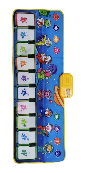 Teclado Piano Infantil Tapete Musical Mat Piano Para Criança - DM TOYS Imagem de Teclado Piano Infantil Tapete Musical Mat Piano Para Criança
