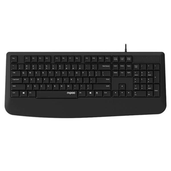 Imagem de Teclado Rapoo NK1900 Wired - Preto